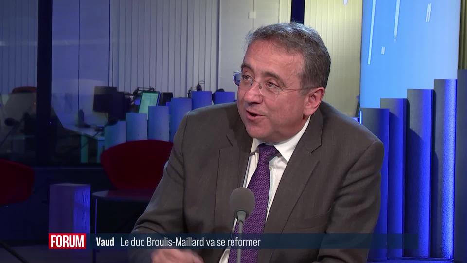 Elections fédérales dans le canton de Vaud, interview de Pascal Broulis