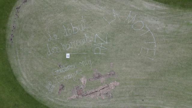 Le golf de Cologny a été vandalisé.