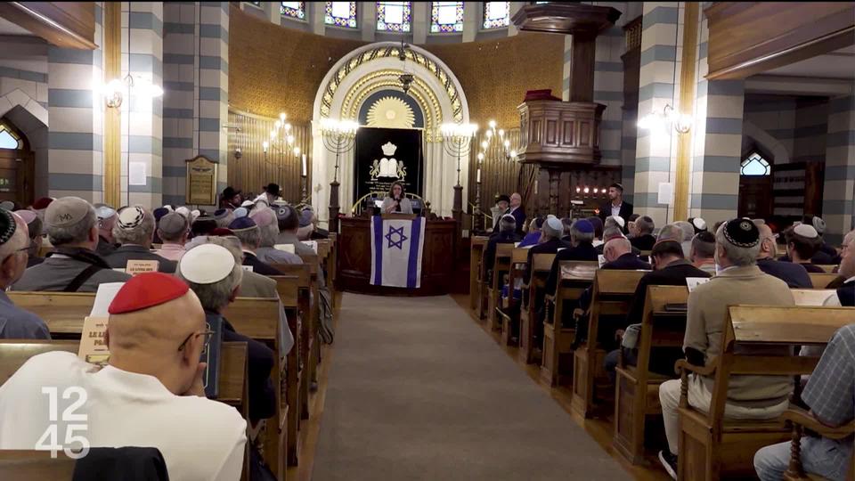 Une soirée de recueillement et de solidarité a été organisée par la communauté israélite de Genève