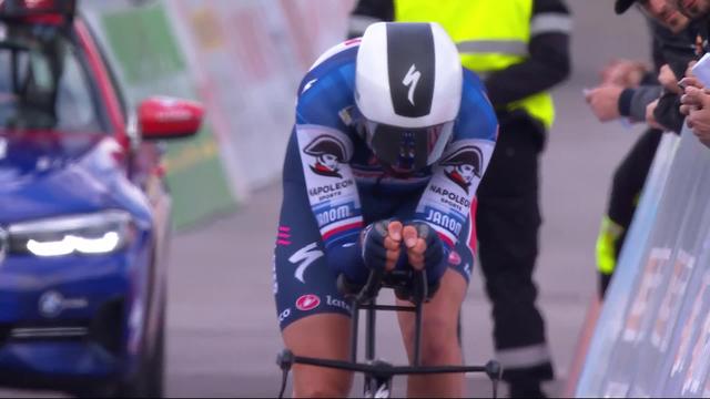 Prologue, Le Bouveret: Josef Cerny (CZE) s'impose dans ce prologue initial et portera le premier maillot de leader