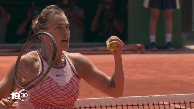 La politique s'invite à Roland-Garros avec un match entre deux joueuses ukrainienne et biélorusse
