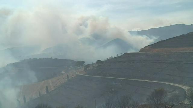 Premier grand incendie de l'année maîtrisé en France