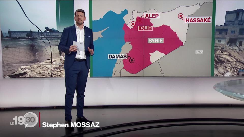 Stephen Mossaz décrypte les enjeux de l'intervention des secours en Syrie, alors que le pays est divisé entre forces gouvernementales et rebelles