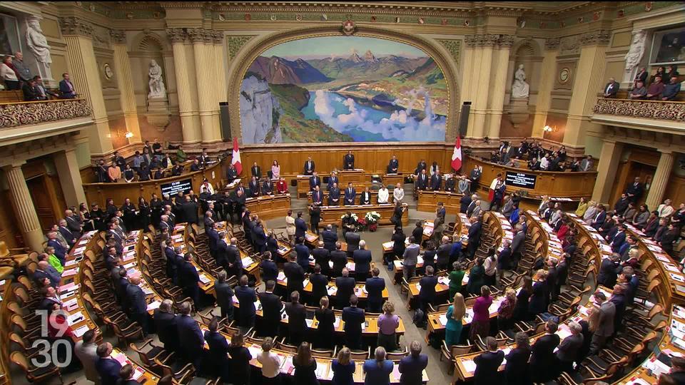 La 52e législature de la Suisse moderne a débuté ce lundi pour le Parlement qui doit se pencher sur les dossiers les plus complexes