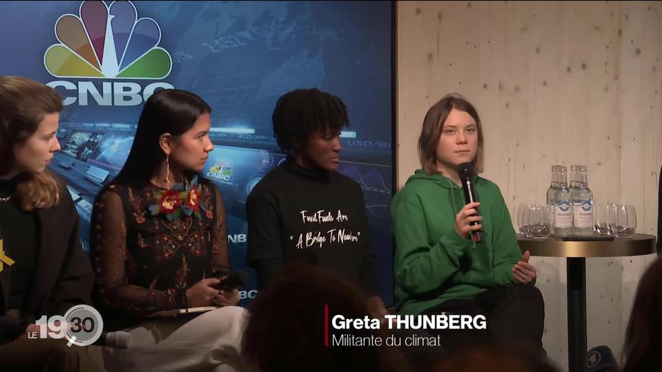 World Economic Forum: Greta Thunberg juge "absurde" d’écouter à Davos les responsables de la "destruction de la planète"