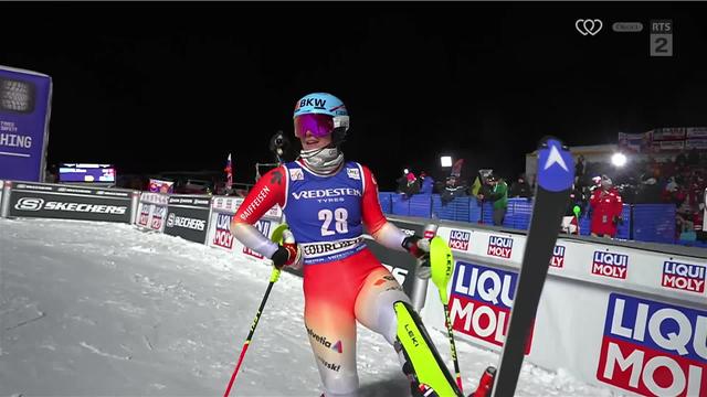 Courchevel (FRA), slalom dames, 1re manche: Elena Stoffel (SUI)