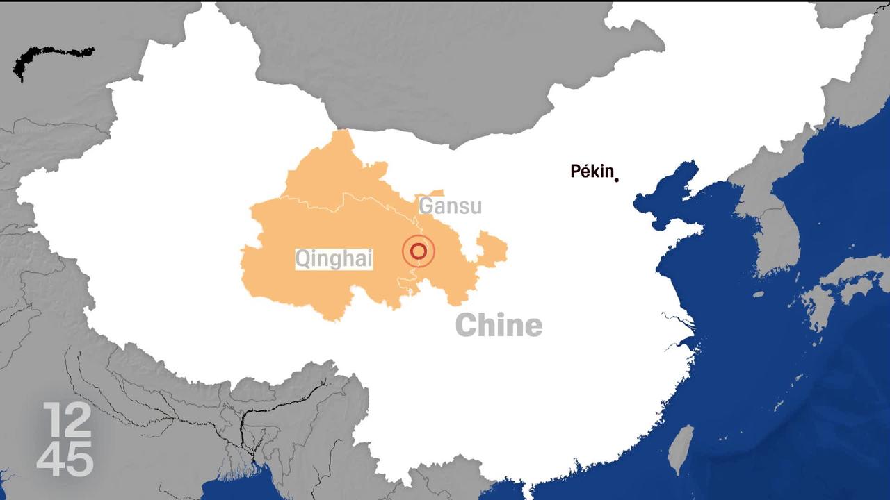 Le nord-ouest de la Chine frappé par un puissant séisme. Le bilan provisoire fait état de 118 morts et 600 blessés