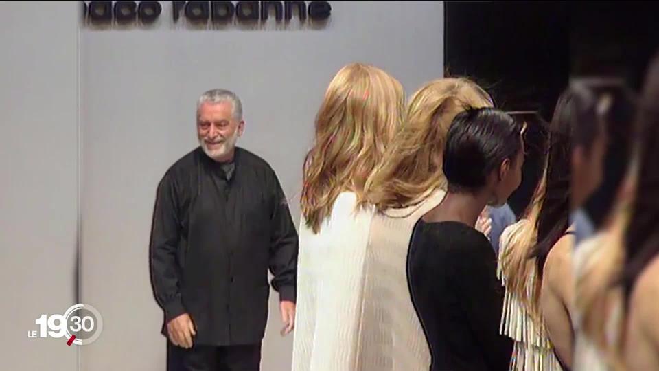 Le créateur Paco Rabanne, surnommé "le métallurgiste de la mode", est mort à l'âge de 88 ans.