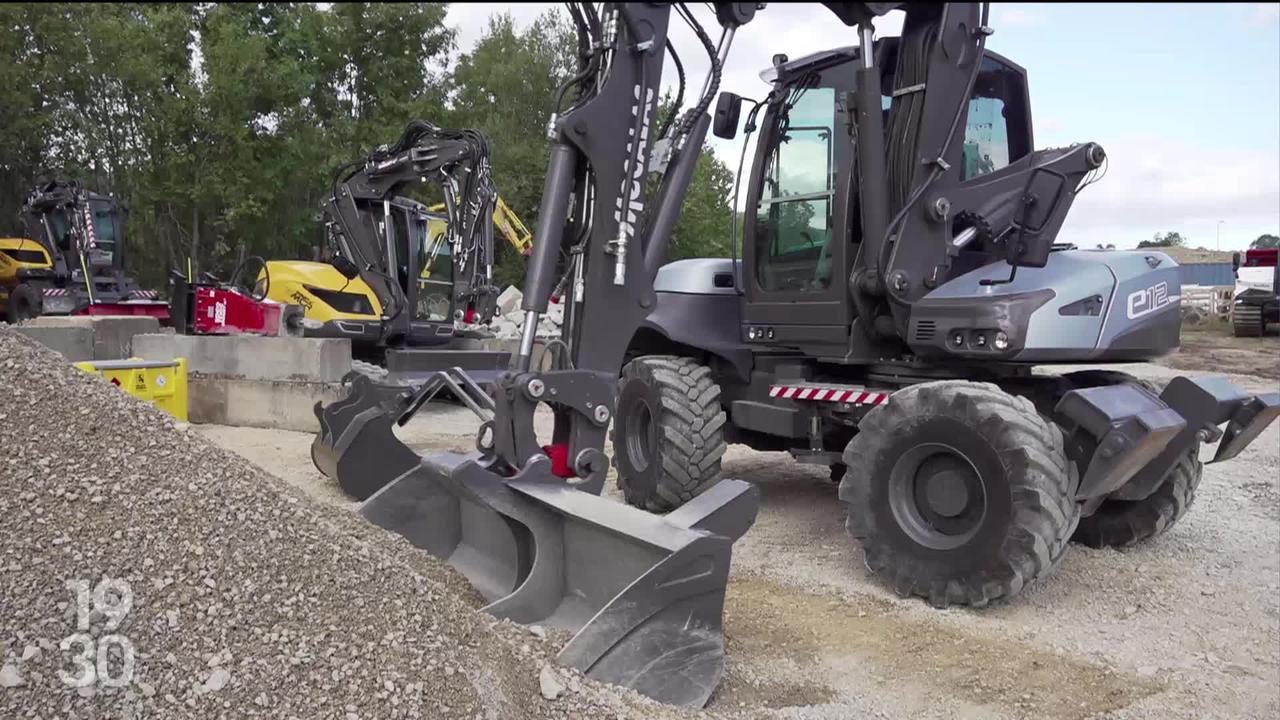 Moins de pollution et de bruit, les machines électriques arrivent sur les chantiers