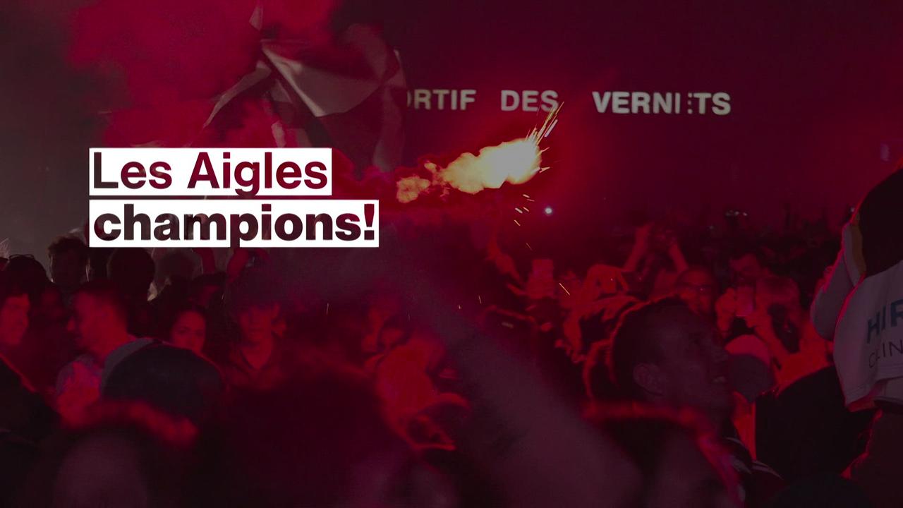 La fan zone des Vernets fête la victoire historique du GSHC
