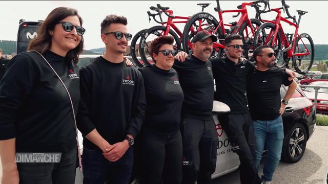 Cyclisme, Tour de Romandie: immersion au cœur de l’équipe Tudor