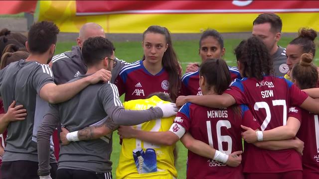 1-2 finale dames, match aller, St-Gall - Servette FC Chênois Féminin (1-2): les Genevoises prennent une option sur la finale