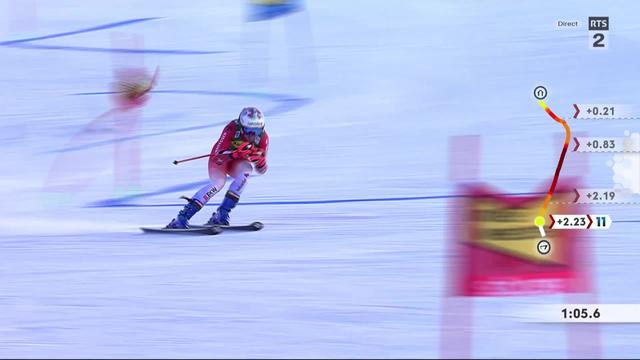 Sölden (AUT), slalom géant dames, 1re manche: bonne première manche pour Michelle Gisin (SUI) qui prend la 11e place