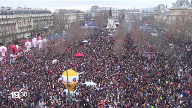 Des centaines de milliers de Français ont manifesté contre la réforme des retraites