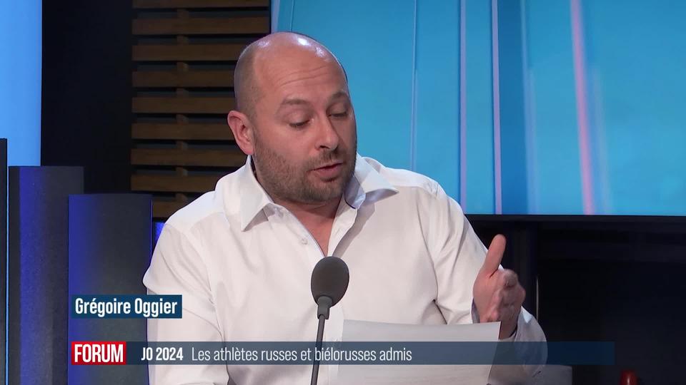 Les athlètes russes et biélorusses seront autorisés à participer aux Jeux Olympiques 2024 (vidéo)