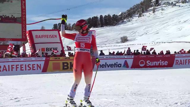 St-Moritz (SUI), descente dames: Corinne Suter (SUI)