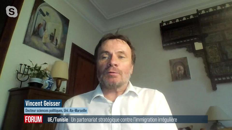 Un partenariat stratégique entre UE et la Tunisie contre l'immigration irrégulière : interview de Vincent Geisser