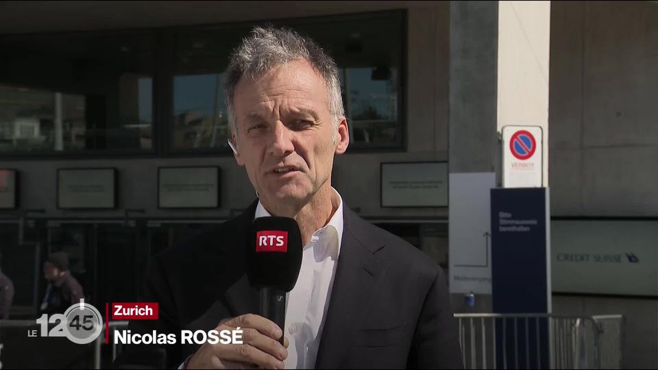 Dernière Assemblée générale de Credit Suisse: prise de température avec Nicolas Rossé