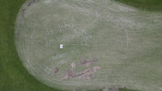 Plusieurs terrains de golf vandalisés en Suisse romande