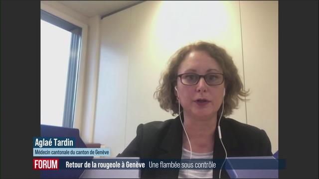 Une flambée de rougeole touche Genève: interview d'Aglaé Tardin