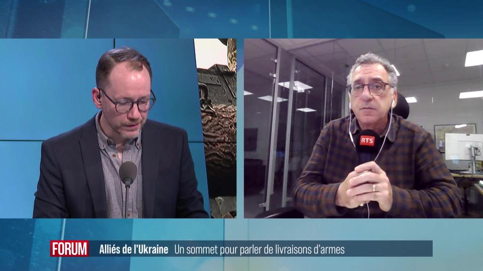 Alliés de l'Ukraine: un sommet à Bruxelles pour parler de livraisons d'armes