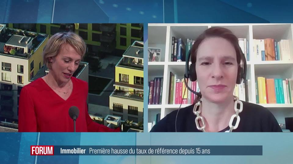 Première hausse du taux de référence depuis 15 ans: interview de Sara Carnazzi-Weber