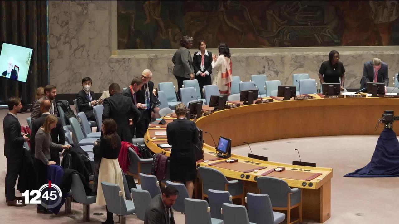 La Suisse fait son entrée au Conseil de Sécurité à l'ONU.