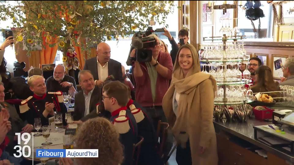 A Fribourg, la droite sauve ses deux sièges. La PLR Johanna Gapany talonnée par la candidate socialiste.