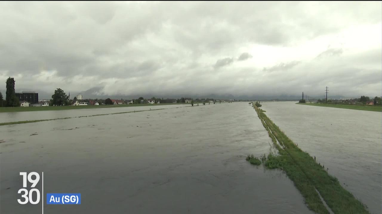 Glissements de terrain et inondations, les intempéries de ce week-end ont surtout touché le Tessin et l'Est du pays