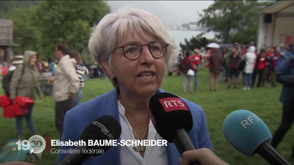 L'invitée de la la traditionnelle fête du 1e août sur la prairie du Grütli est Elisabeth Baume Schneider