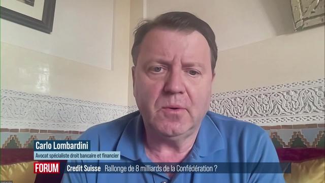 La Confédération pourrait devoir dédommager les détenteurs d’obligations lésés par le rachat de Credit Suisse: interview de Carlo Lombardini