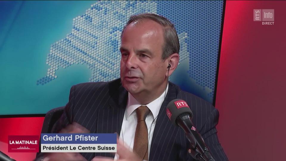 Gerhard Pfister sur l'interdiction des débats dans les écoles vaudoises