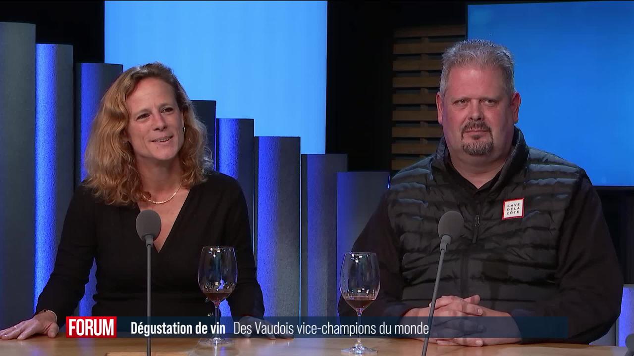 La Suisse 2e des Championnats du monde de dégustation de vin à l’aveugle à Bordeaux: interview de Sylvie Camandona et Christian Gfeller (vidéo)