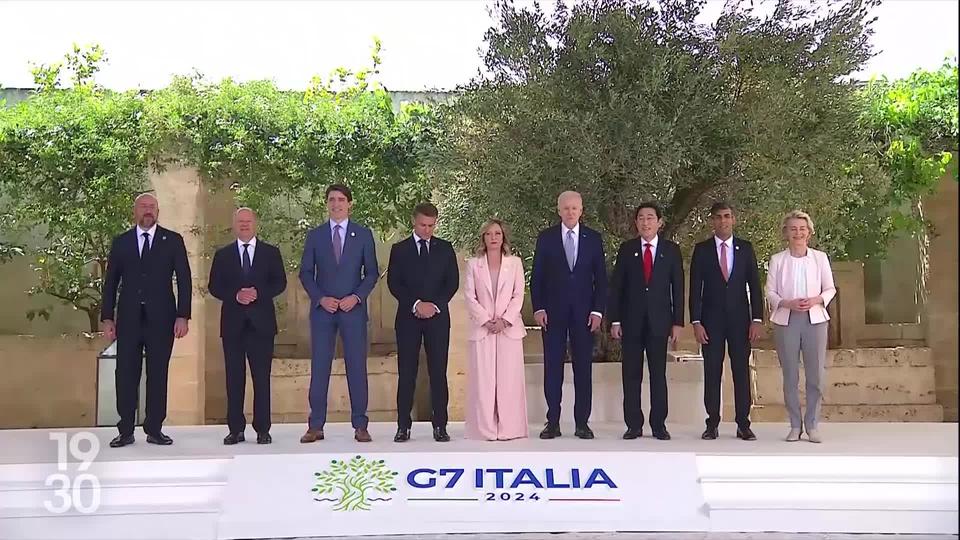 Réunis en Italie, les dirigeants du G7 ont trouvé un accord pour un prêt de 50 milliards de dollars à l’Ukraine