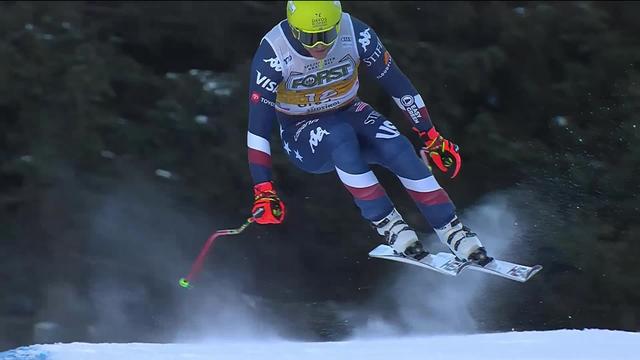 Val Gardena (ITA), descente messieurs: le podium pour l'Américain Ryan Cochran-Siegle