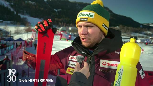 Ski alpin: Niels Hintermann s’impose en Norvège et Lara Gut-Behrami termine 3e à Crans-Montana