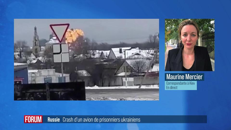 Doutes après le crash d'un avion près de Belgorod en Russie