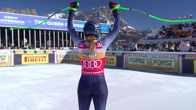 Cortina d’Ampezzo (ITA), descente dames: victoire de Sofia Goggia (ITA)