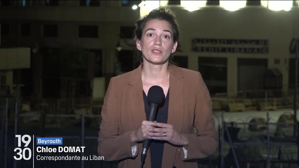 Chloé Domat, correspondante de la RTS au Liban, revient sur l’angoisse des Libanais après les bombardements israéliens au cœur de Beyrouth