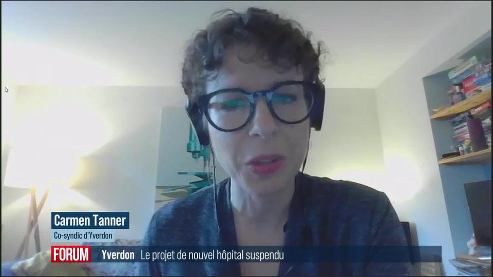 Le projet du futur hôpital à Yverdon gelé en raison de surcoûts: interview de Carmen Tanner