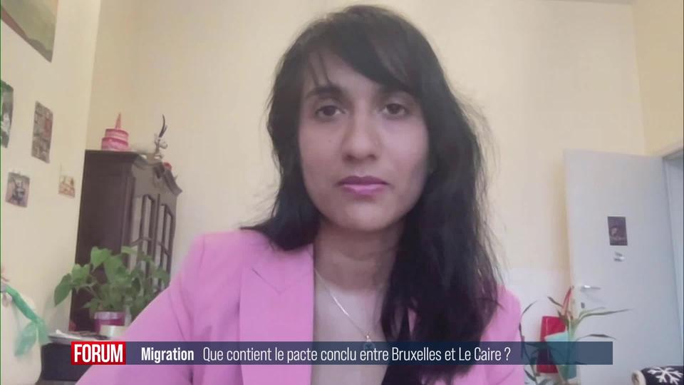 Que contient le pacte sur la migration conclu entre Bruxelles et Le Caire?