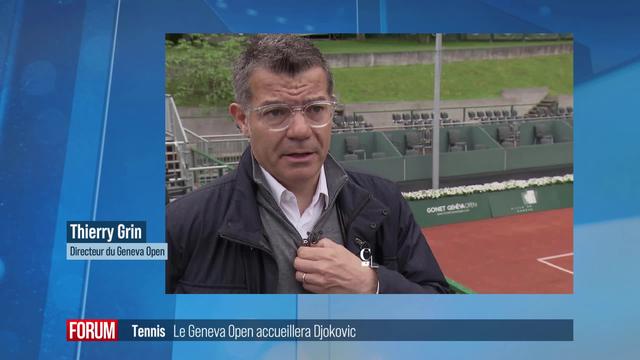 Le champion de tennis serbe Novak Djokovic jouera bientôt à l'Open Geneva (vidéo)