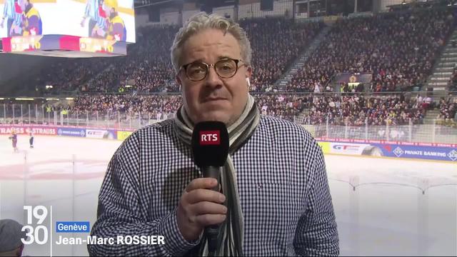Genève accueille la finale de la ligue des champions de hockey. Ambiance avec Jean-Marc Rossier