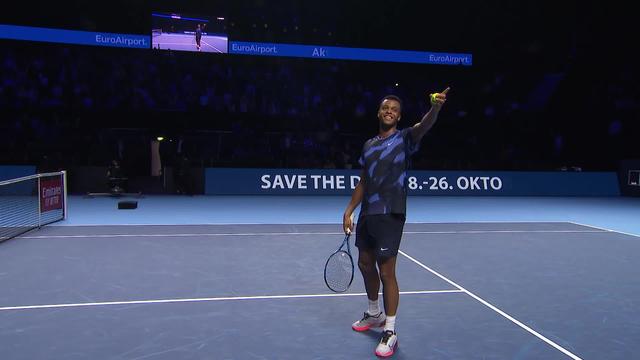 1-4 de finale, G.Mpetshi Perricard (FRA) - D.Shapovalov (CAN) (6-7,6-3,7-6): le Français vient à bout du Canadien après plus de 2h de jeu