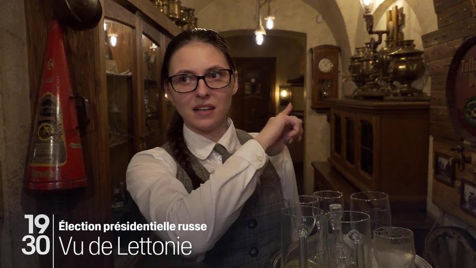 Reportage en Lettonie où la communauté russe suit de près la campagne pour l’élection présidentielle