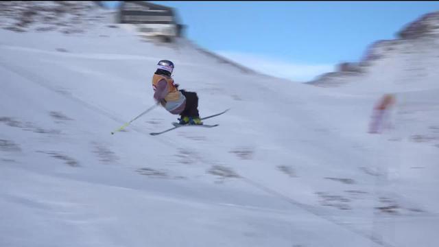 Freestyle, Slopestyle dames : Tess Ledeux (FRA) gagne devant Mathilde Gremaud (SUI) et Sarah Höfflin (SUI)