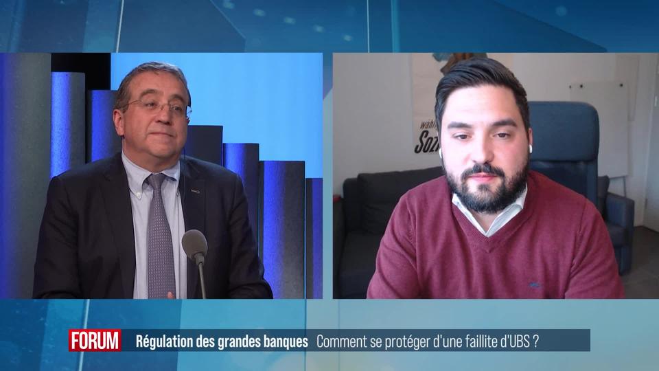 Mesures pour encadrer les grandes banques: réactions de de Cédric Wermuth et Pascal Broulis