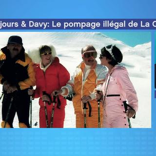 Des jours et Davy (vidéo) - Le pompage d'eau illégal de La Clusaz pour ses canons à neige [RTS]