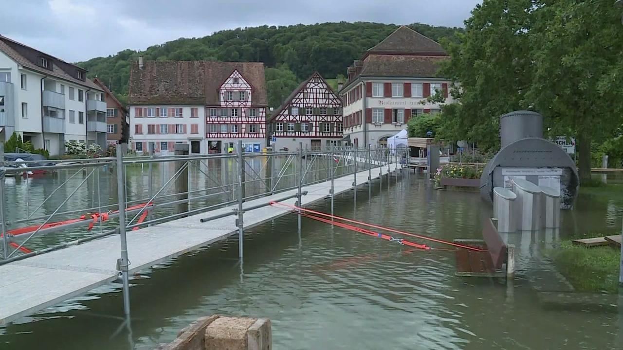 Danger de crues maximal le long du lac de Constance