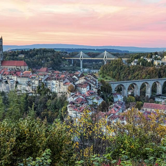 La ville de Fribourg. [Depositphotos - Elenarts]